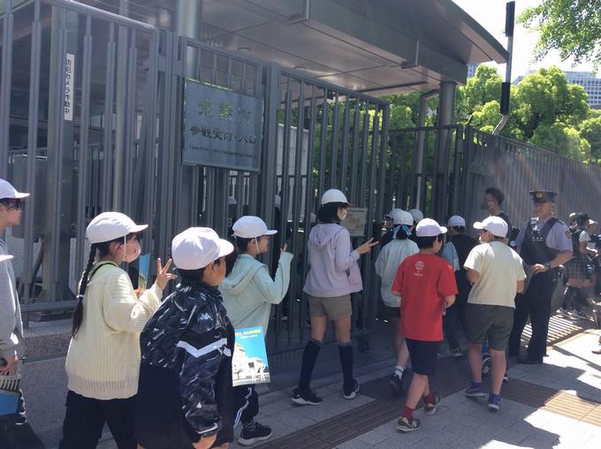 6年校外学習①