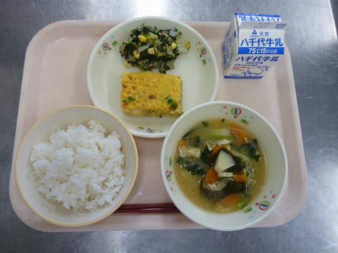 今日の給食