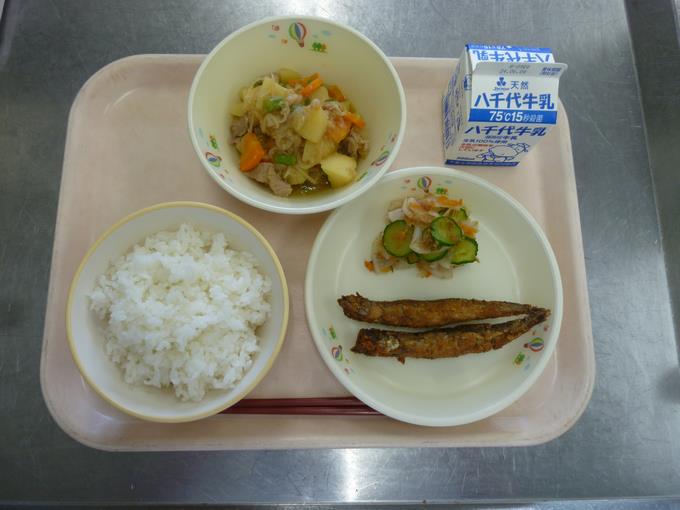 今日の給食