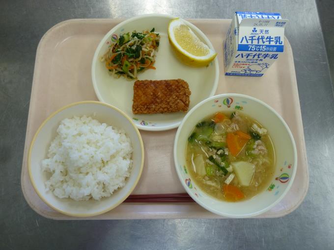 今日の給食