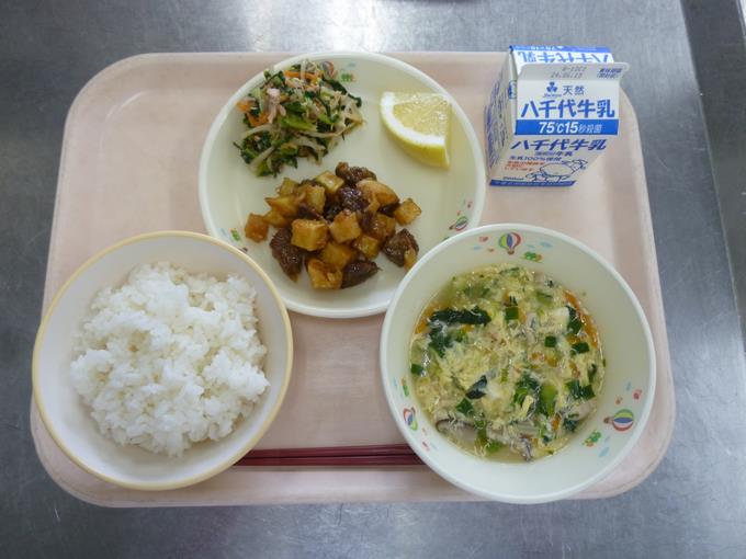 今日の給食