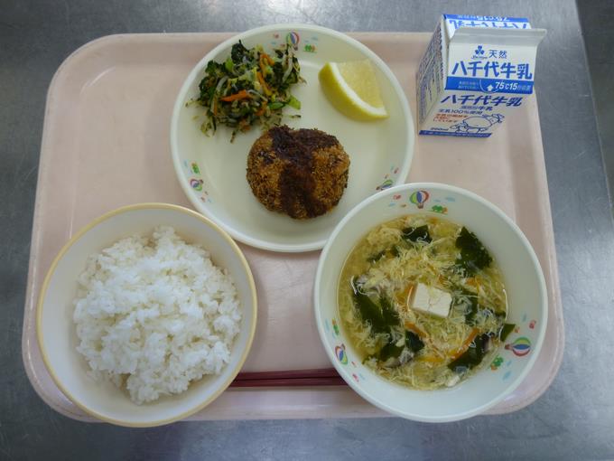 今日の給食