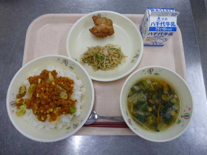 今日の給食