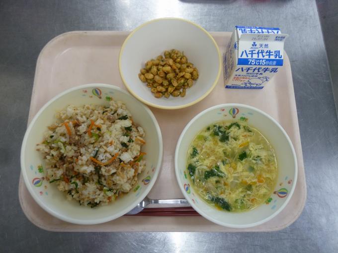 今日の給食