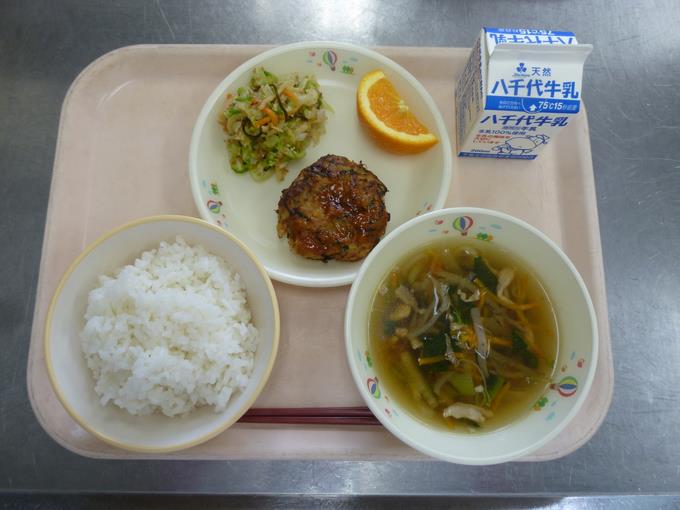 今日の給食
