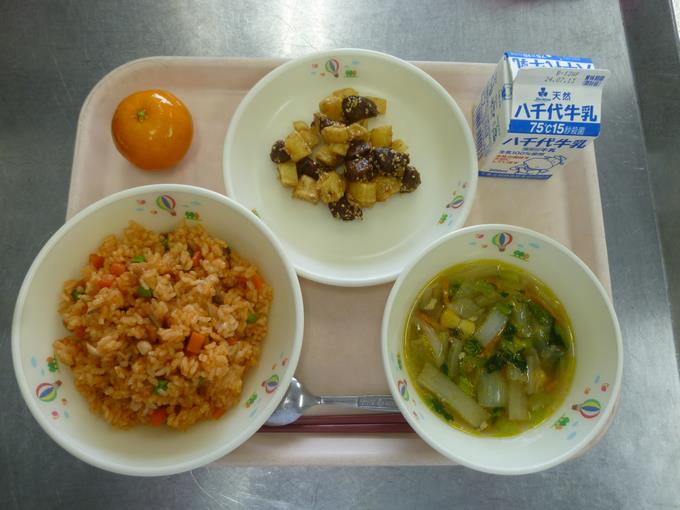 今日の給食