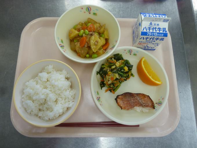 今日の給食