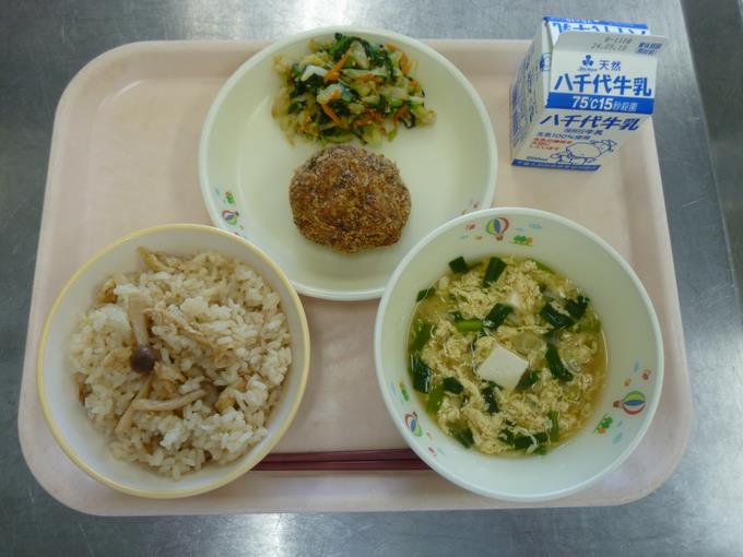 今日の給食