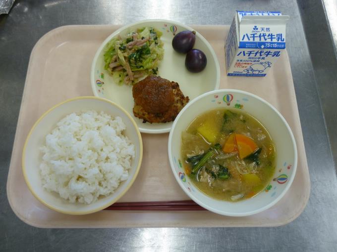 今日の給食