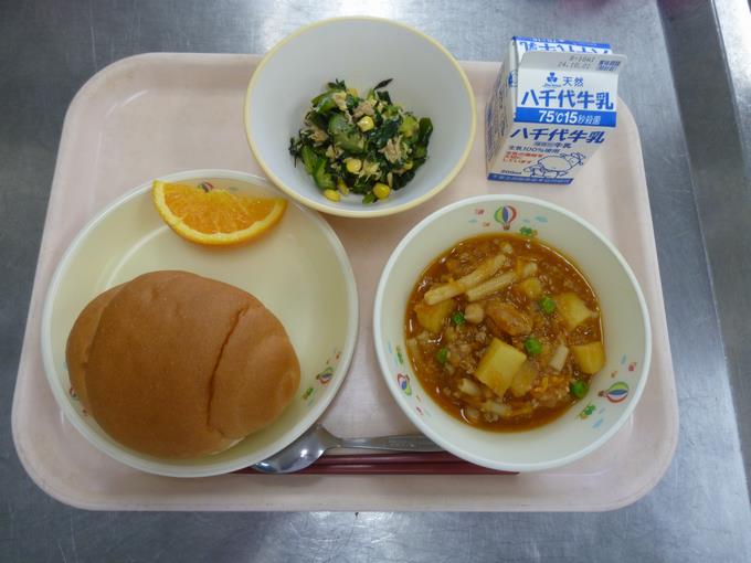 今日の給食