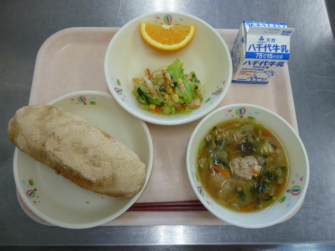 今日の給食