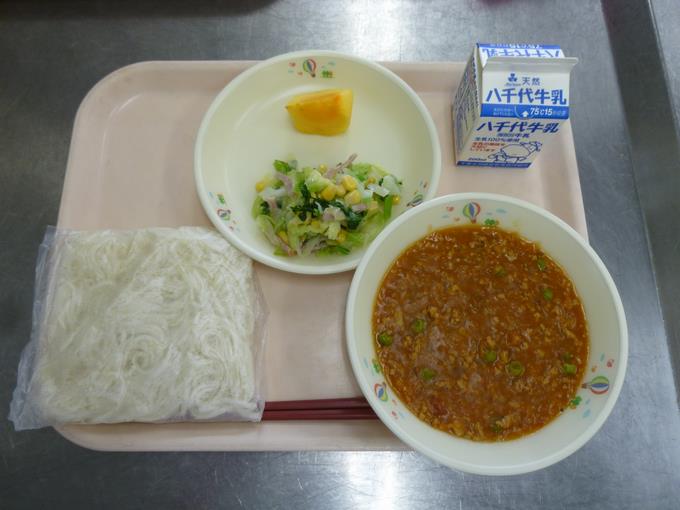 今日の給食