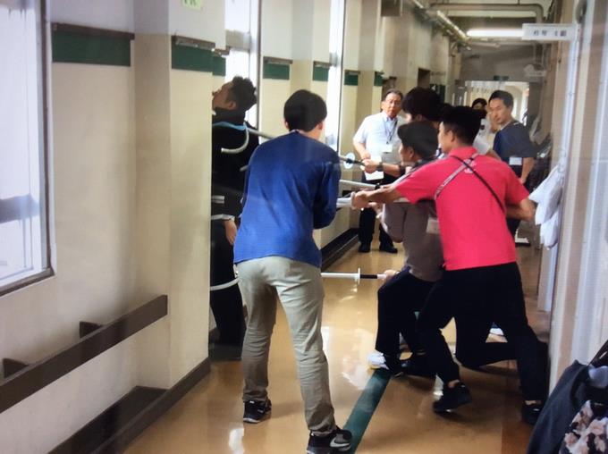 避難訓練①