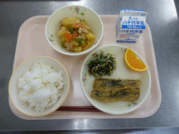 今日の給食