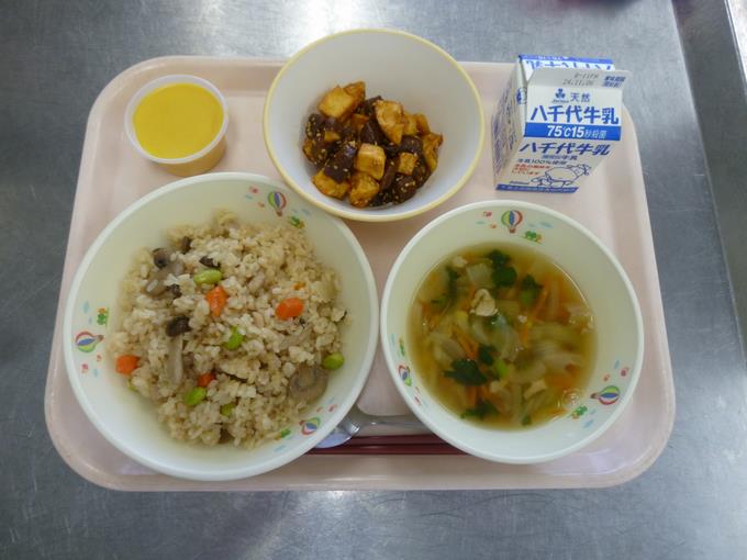 今日の給食
