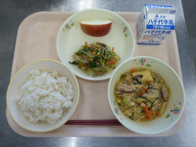 今日の給食