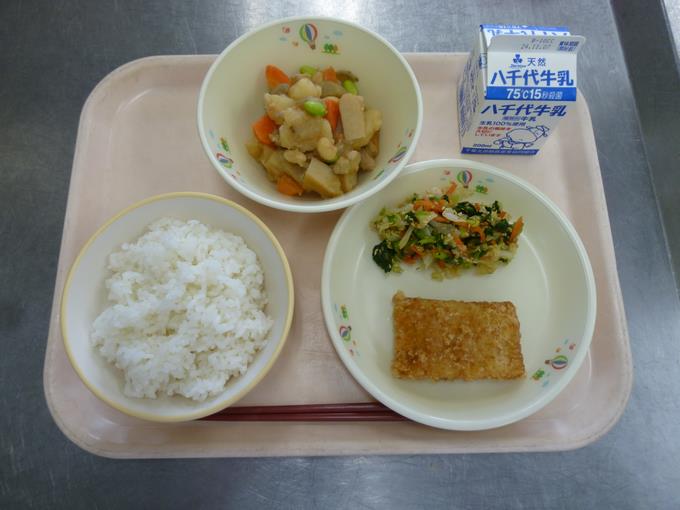 今日の給食