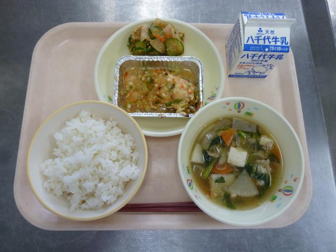 今日の給食