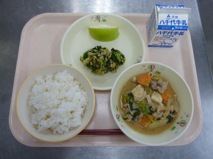 今日の給食