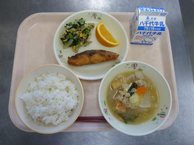 今日の給食
