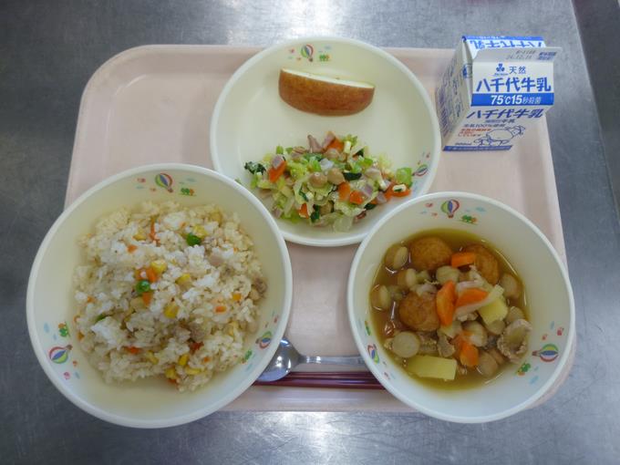 今日の給食