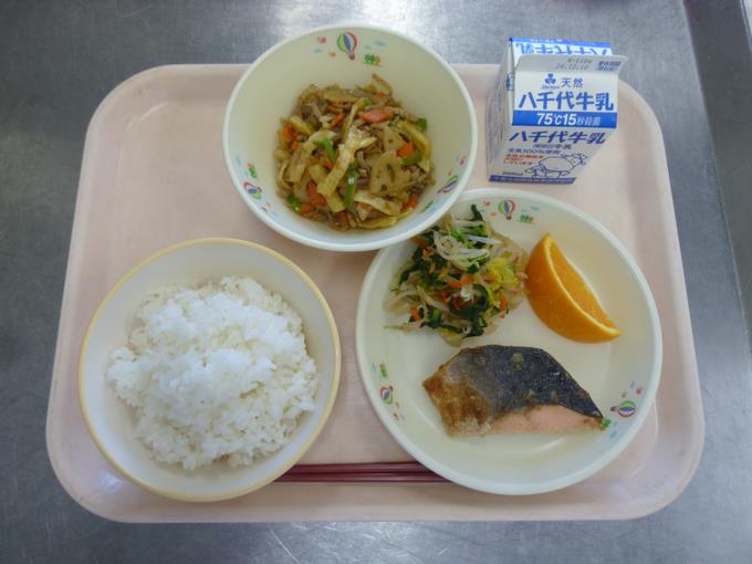 今日の給食