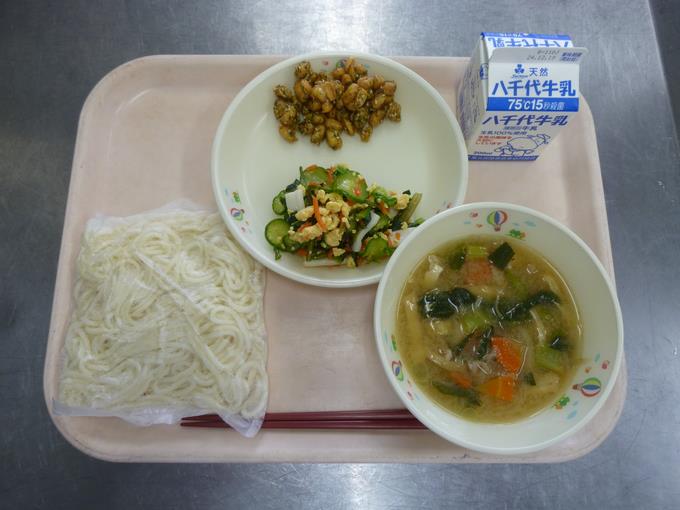 今日の給食