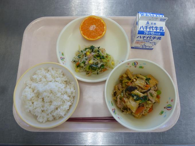 今日の給食