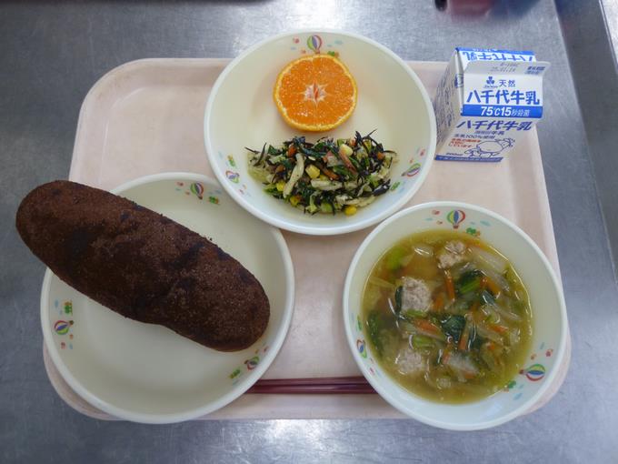 今日の給食