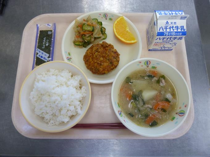 今日の給食