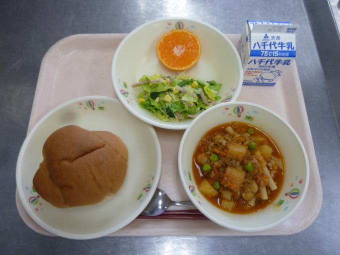 今日の給食