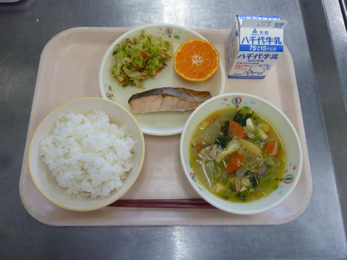 今日の給食