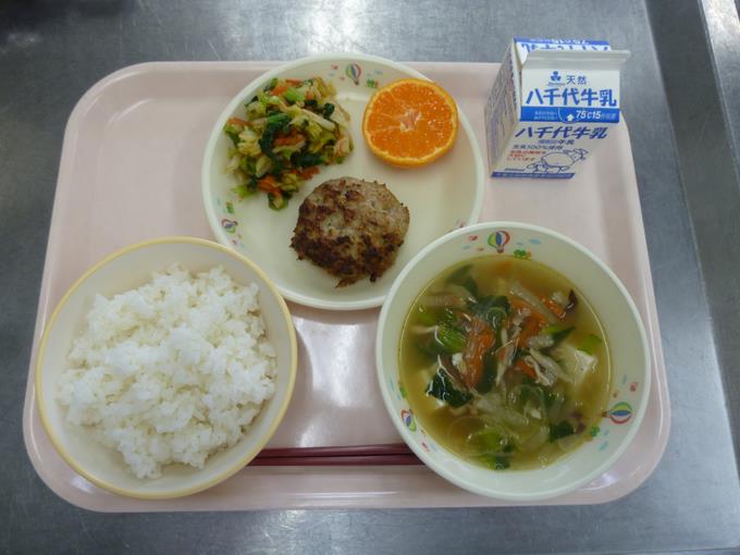 今日の給食