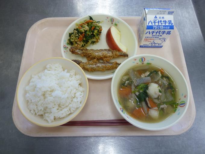 今日の給食