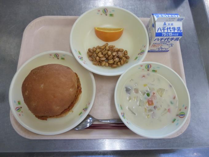 今日の給食