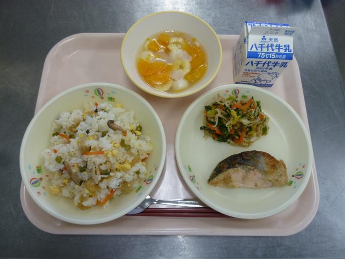 今日の給食