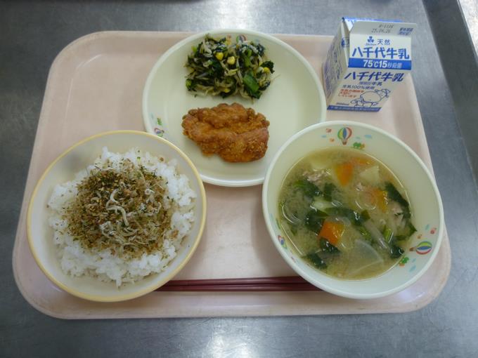 今日の給食
