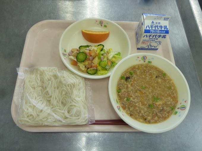 今日の給食