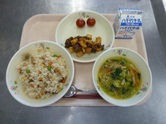 今日の給食
