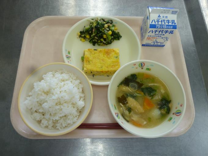 今日の給食