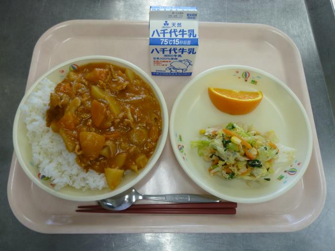 今日の給食