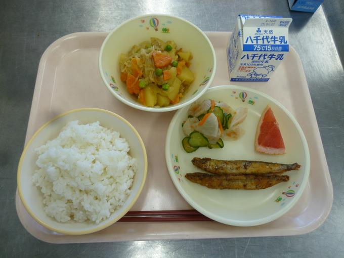 今日の給食