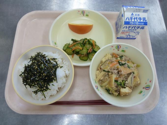 今日の給食