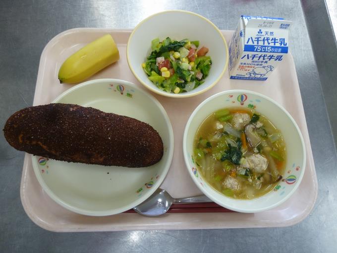今日の給食