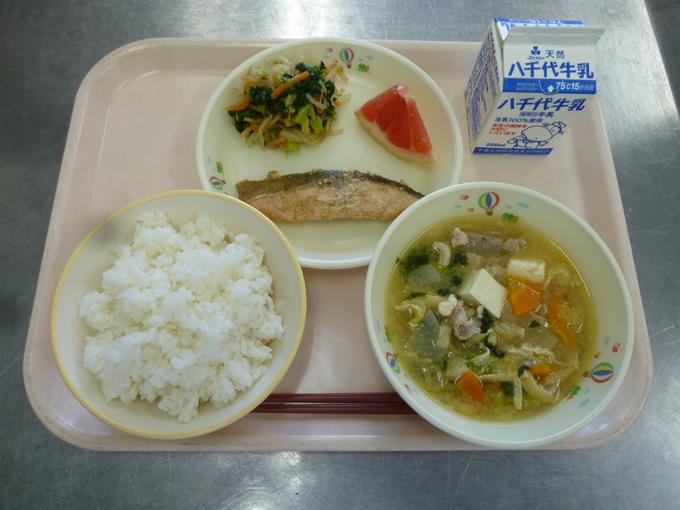 今日の給食