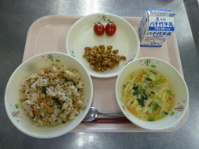 今日の給食