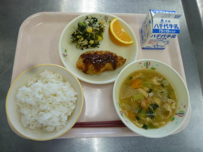 今日の給食