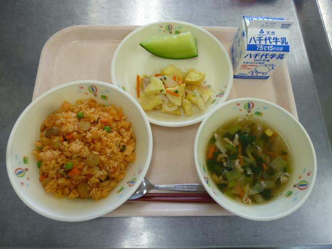 今日の給食