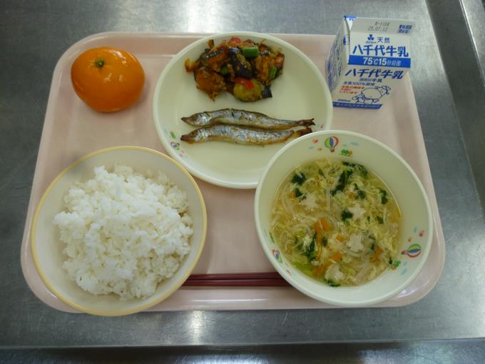 今日の給食