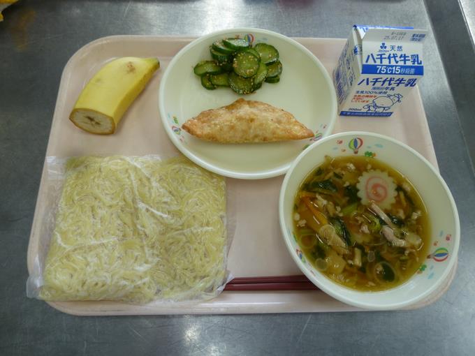 今日の給食